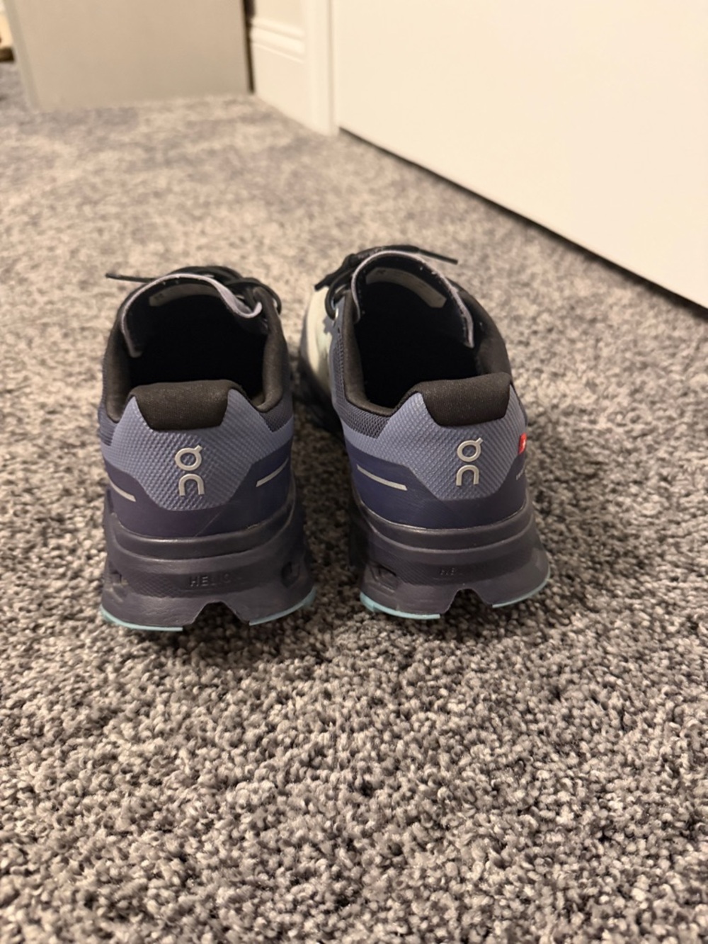 On Running Cloudventure Women's Trail Shoes - Gray/Blue - Picture 5 of 5